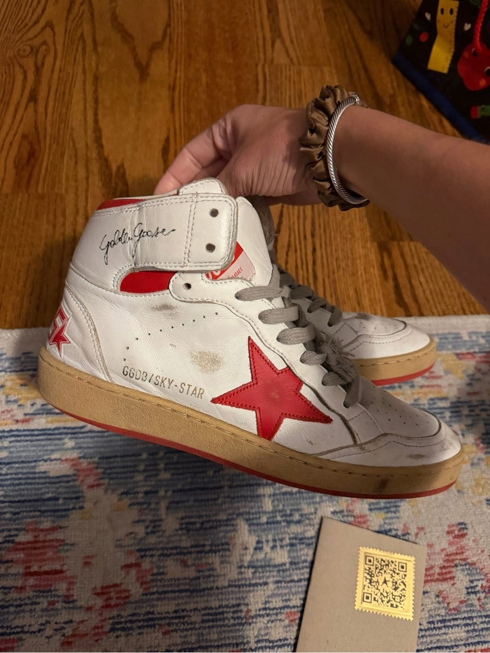 Size 38 Golden Goose Sky Stars in great condition - Picture 6 of 7